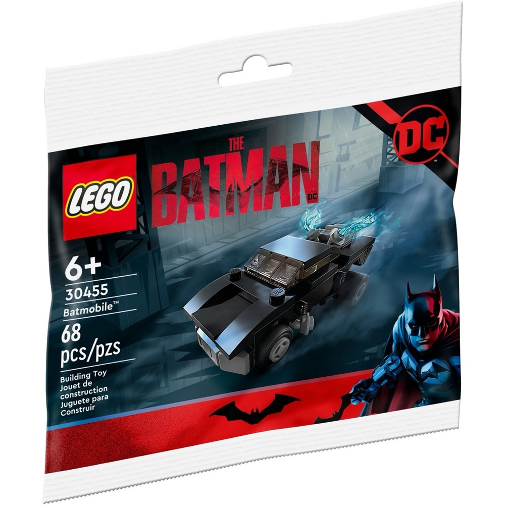 LEGO DC Comics / The Batman Black Batmobile Polybag Building Set (30455) ~ NEW!